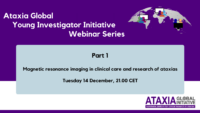 14 December 2021 | AGI YII Webinar: “Magnetic resonance imaging in clinical care and research of ataxias”